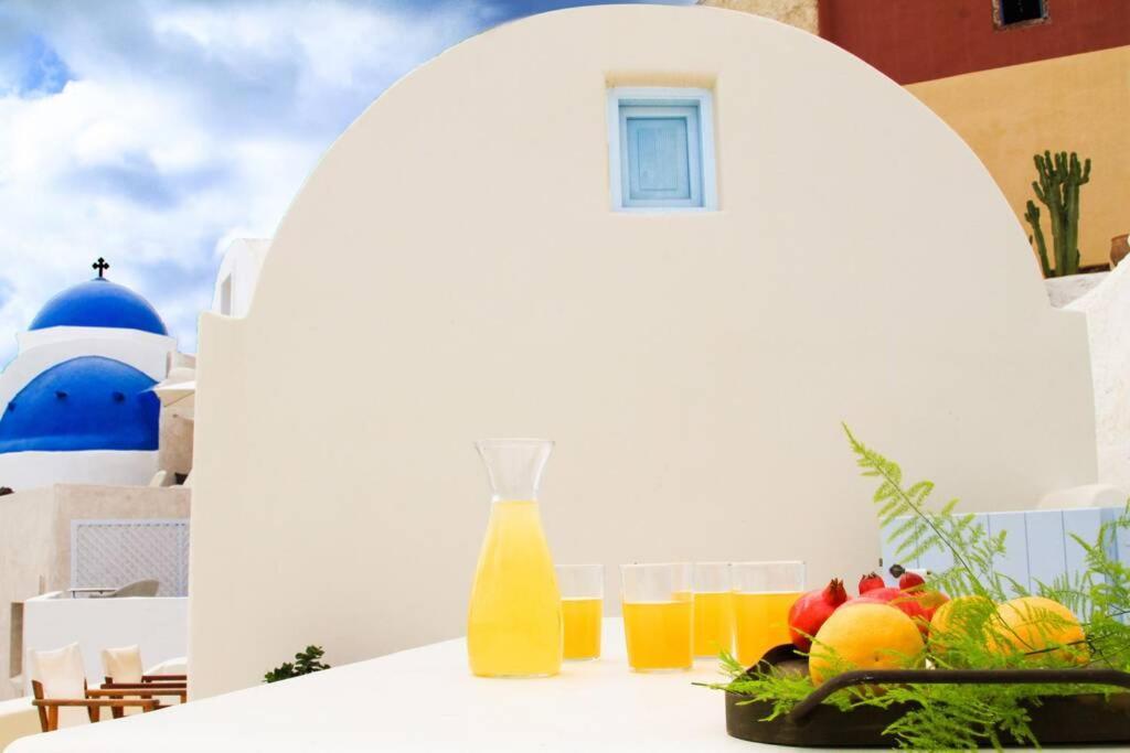Dionyssos Cave House Villa เอีย ภายนอก รูปภาพ