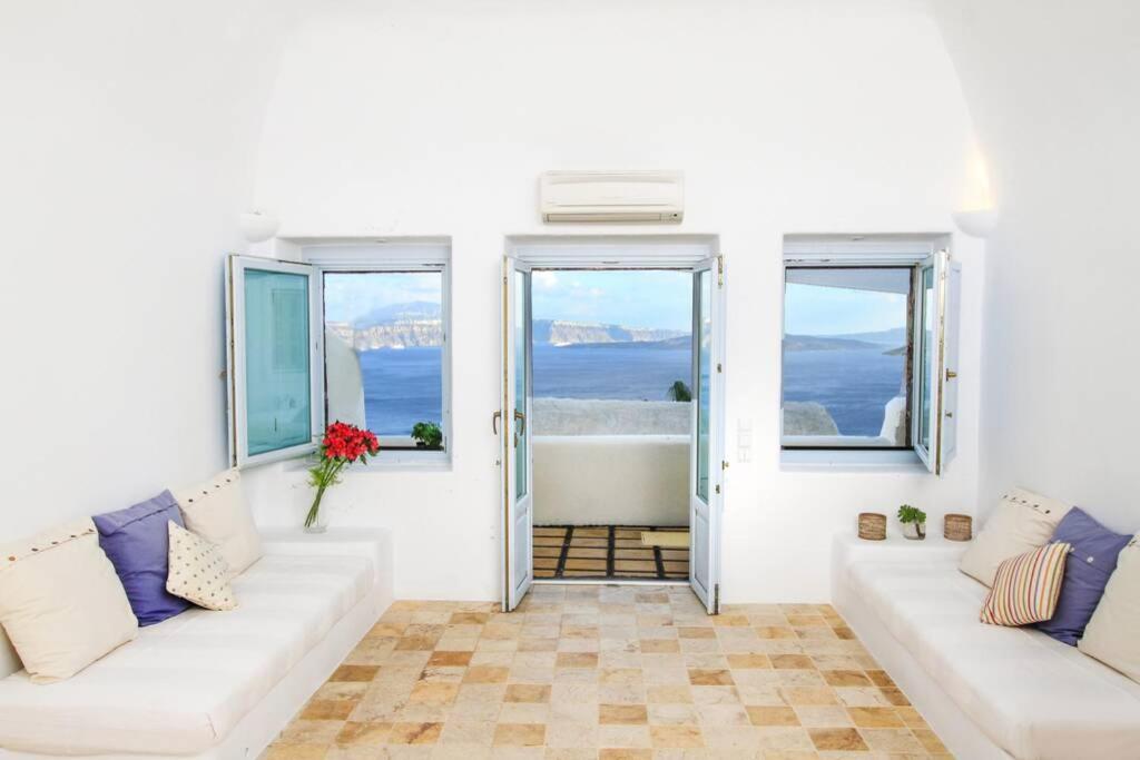 Dionyssos Cave House Villa เอีย ภายนอก รูปภาพ